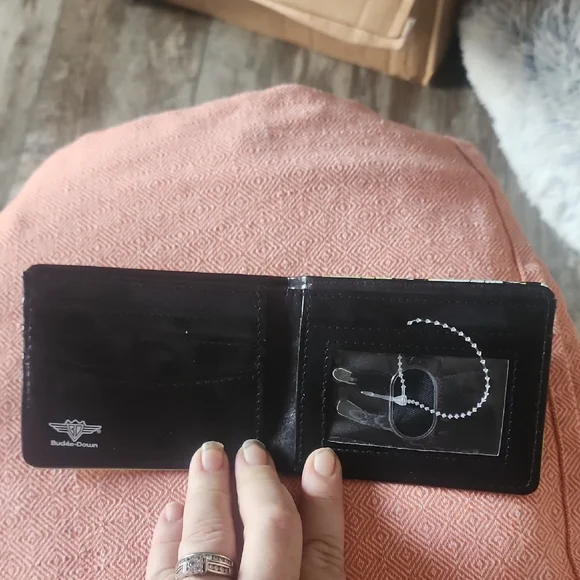 😎Stylish Green Graphic Men's Wallet - Picture 2 of 4